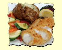 Fresh Cape Cod Scrod at the Hearth N Kettle Restaurants.